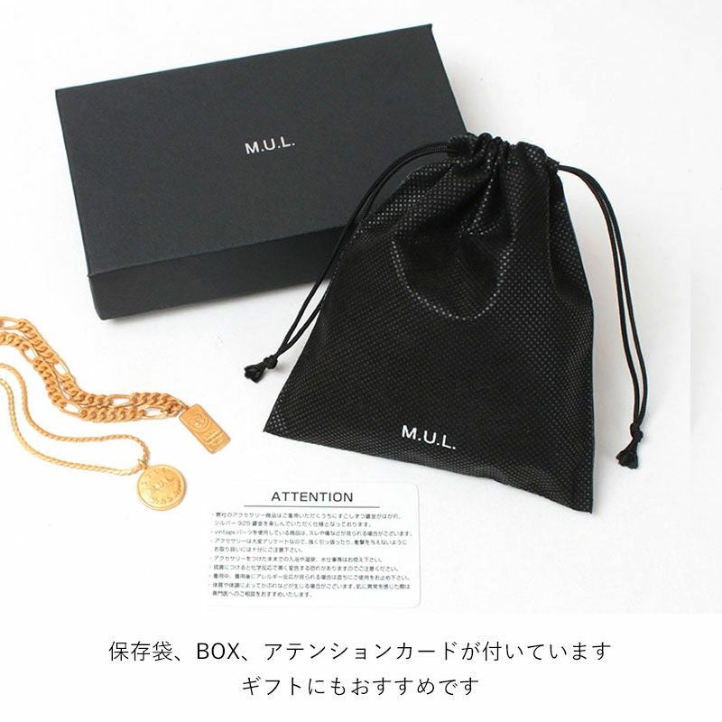 1st コレクション M.U.L. エムユーエル CDFチェーンラリエット