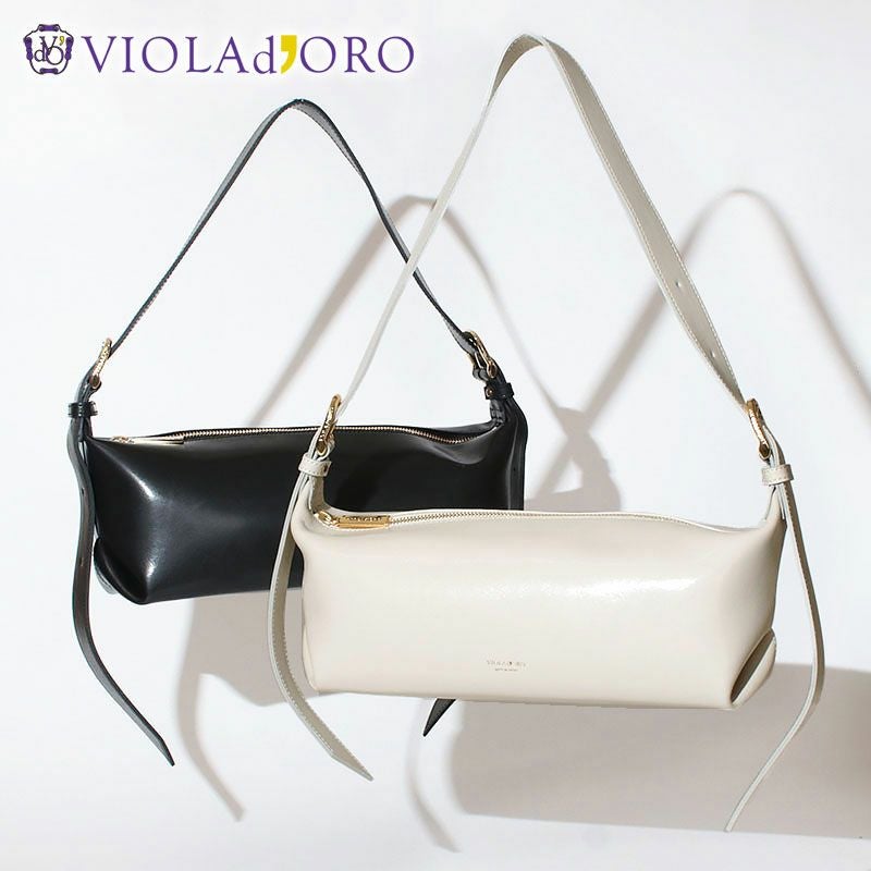 VIOLAd'ORO ヴィオラドーロ イタリアンスプリットレザー ショルダー