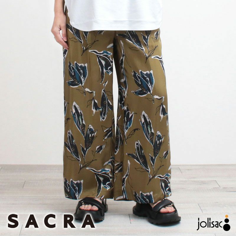 SACRA サクラ FLORAパンツ 25FALL 125519112 | jolisac