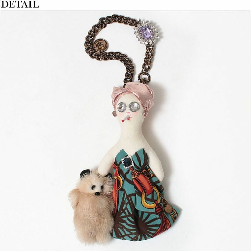 DEMODEE バッグチャーム DOLL PARIS WARU | jolisac