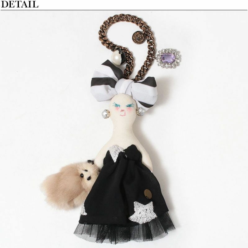 DEMODEE バッグチャーム DOLL PARIS STAR | jolisac
