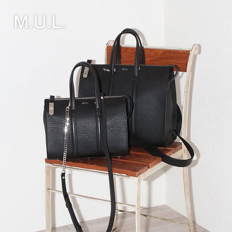 M.U.L. エムユーエル BOSTON BAG S ショルダー付 MUL-110【クーポン