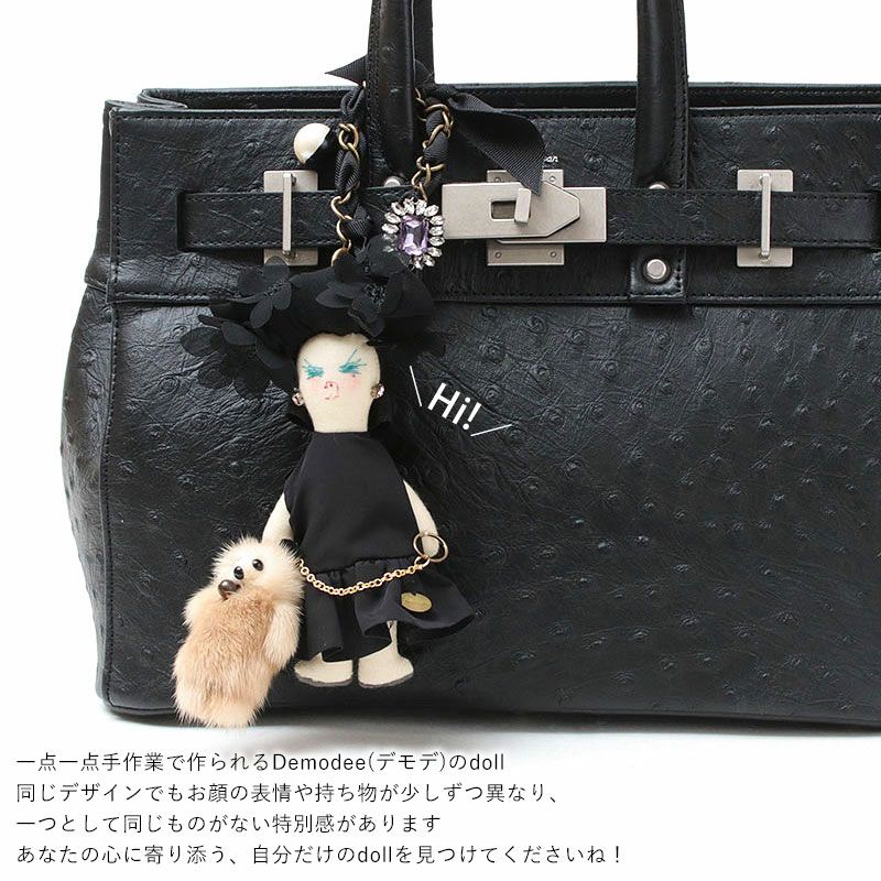 DEMODEE バッグチャーム DOLL PEN | jolisac