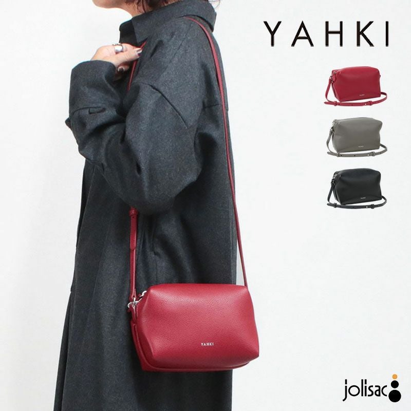 yahki ヤーキ スタッズショルダーバッグ 小 ヤーキ YAHKI ショルダーバッグ レディース 斜めがけ 軽量 小さめ