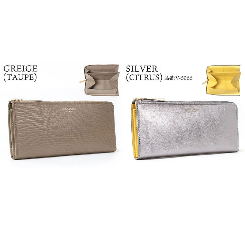 ヴィオラドーロ 長財布 L字ファスナー VIOLAd'ORO 5039 | jolisac