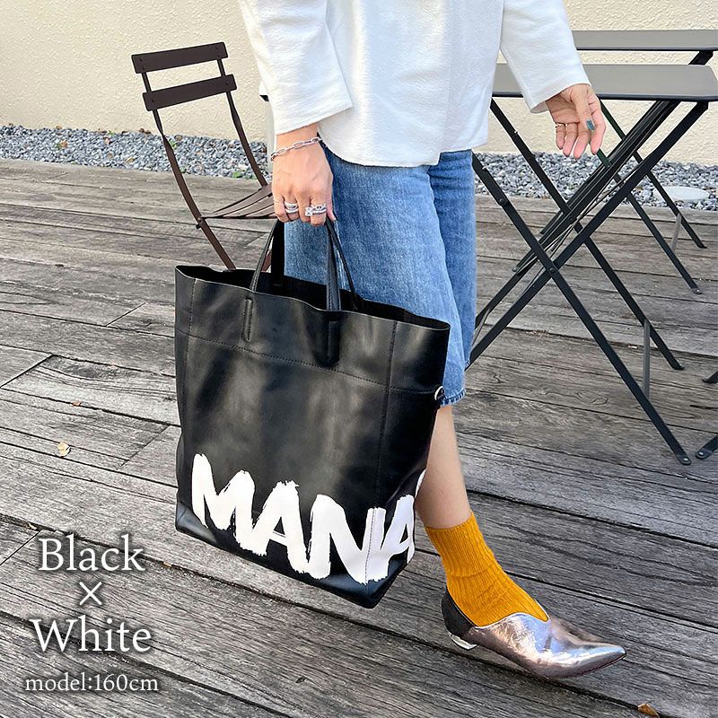 MANA ロゴトートバッグ マナ 550119 | jolisac