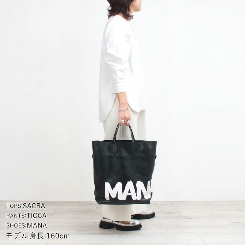MANA ロゴトートバッグ マナ 550119 | jolisac