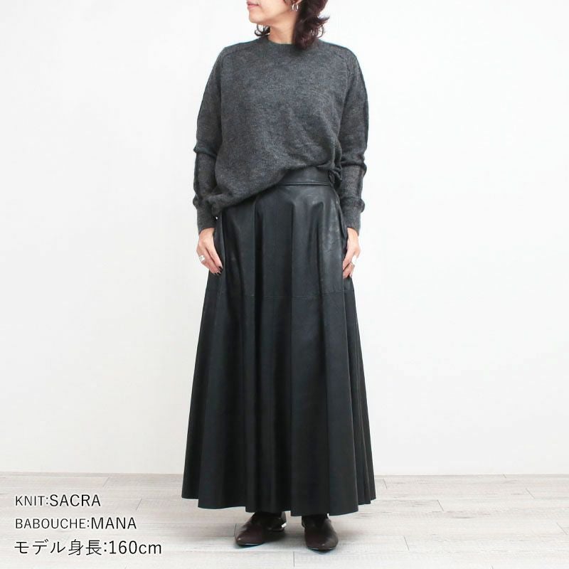 SACRA サクラ SYNTHETIC LEATHER SKIRT 125608122 | jolisac