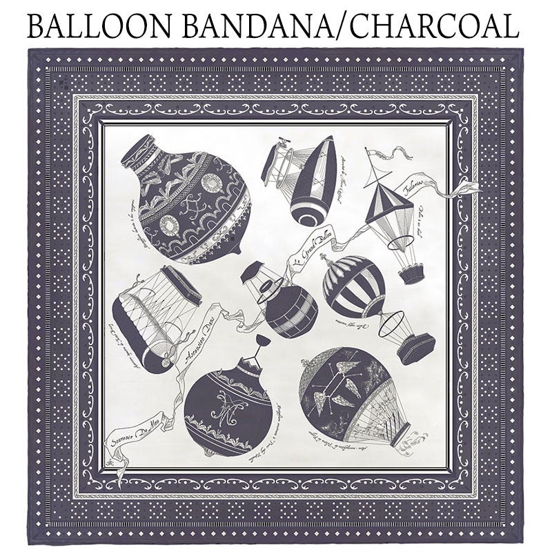バルーンバンダナチャコール