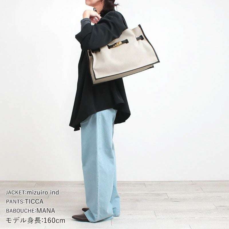 ヴィオラドーロ キャンバストート BRUNO Lサイズ VIOLAD'ORO V-2288