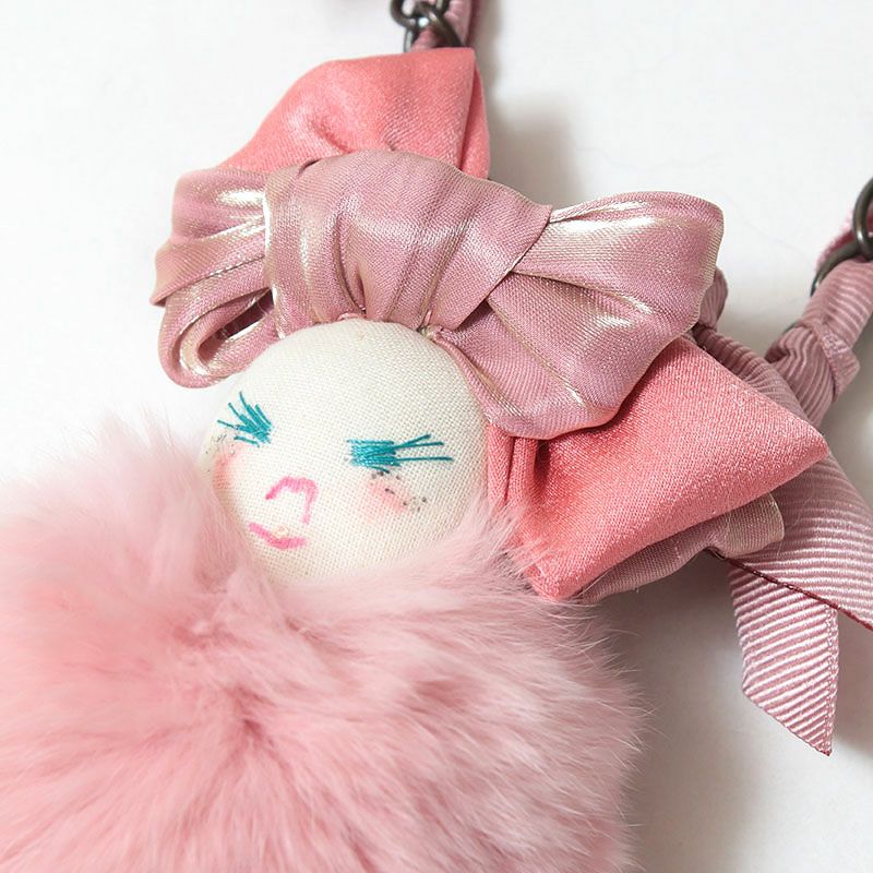 【ほぼ未使用】Demodee デモデ ドールチャーム LULU DEMODEE バッグチャーム DOLL LULU | jolisac