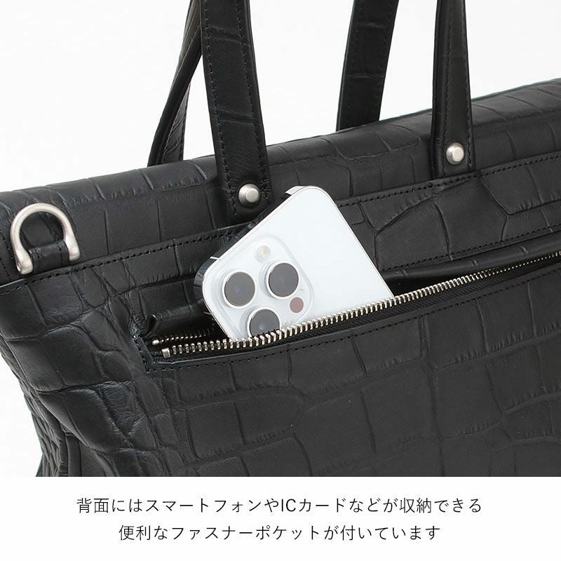 M.U.L. エムユーエル スクエアフラップトートM レザーショルダー MUL