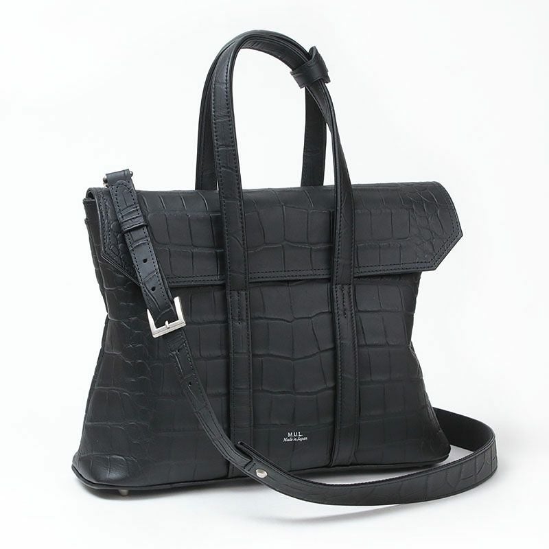 クロコ型押しBLACK