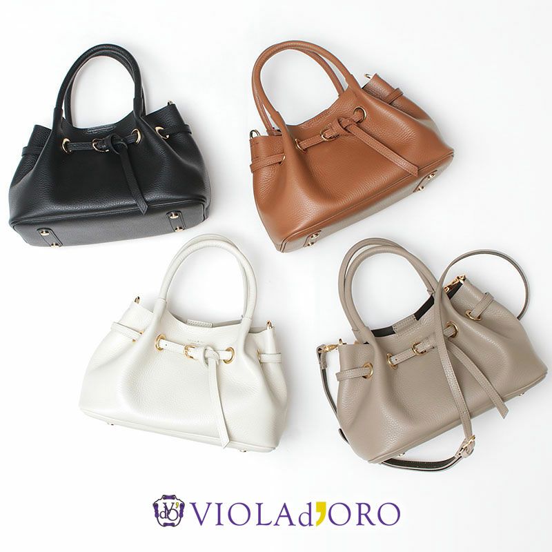 VIOLAd'ORO ヴィオラドーロ TRERO 2WAYトートバッグ V1614 | jolisac