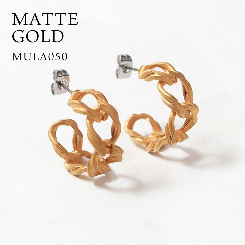 M.U.L. エムユーエル チェーンピアス V2/G MULA-050/057 | jolisac