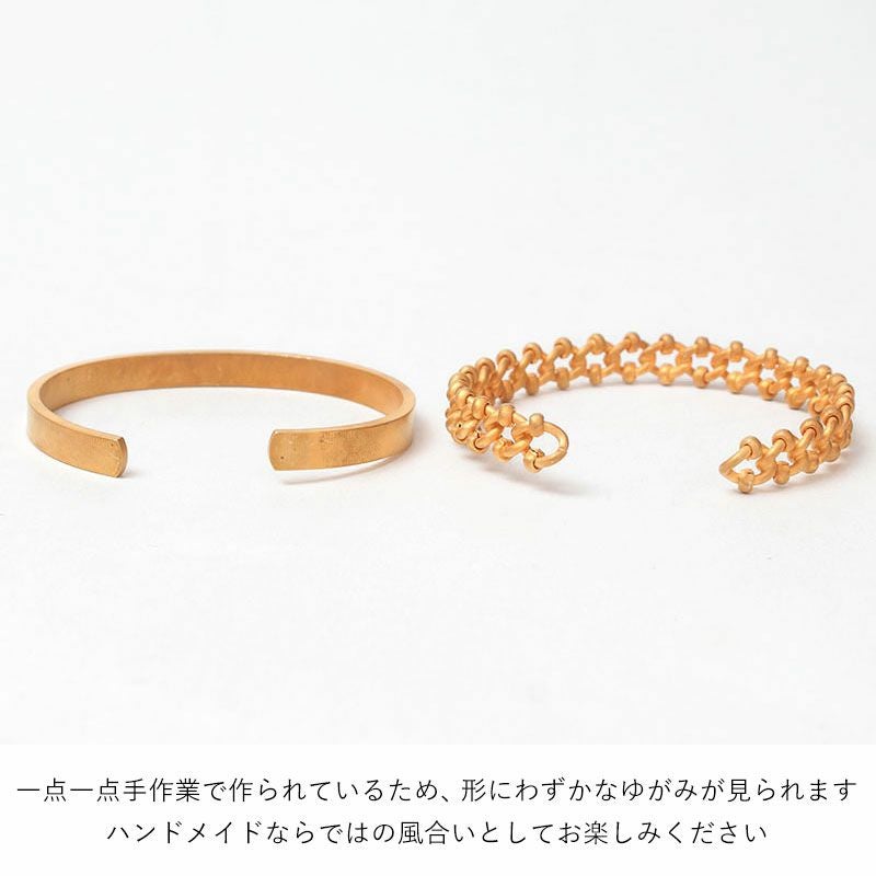 ◇セットあり◇ M.U.L. エムユーエル Gチェーン2連バングル MULA-058