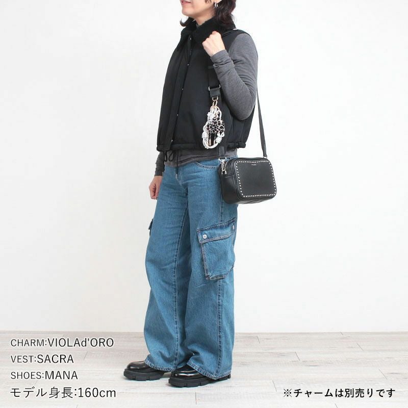 予約】ヴィオラドーロ スタッズショルダー MIRO STUDS V-9031 VIOLAd