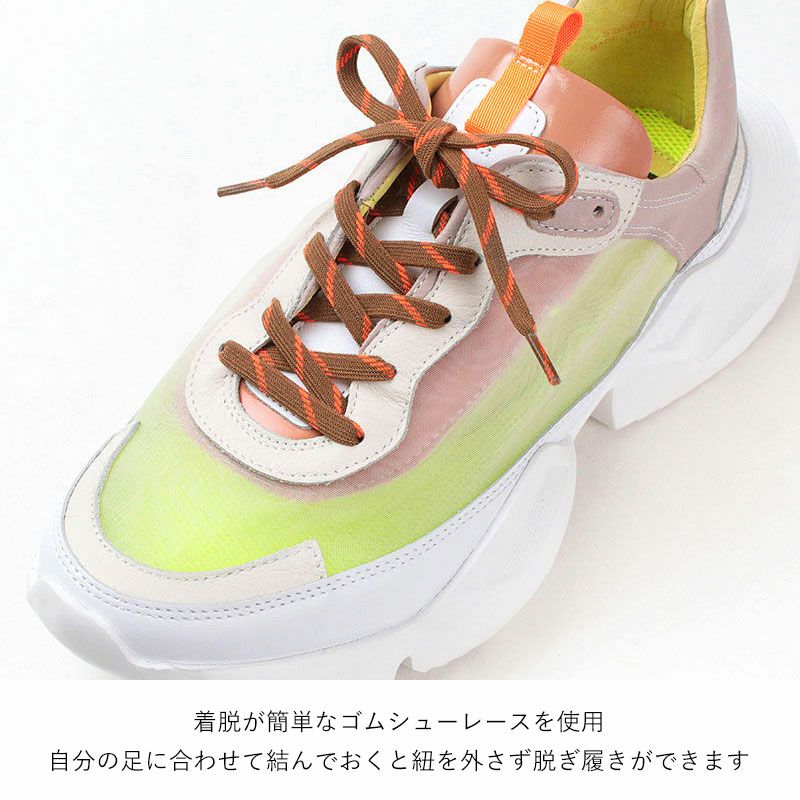 アッパーのディテール画像