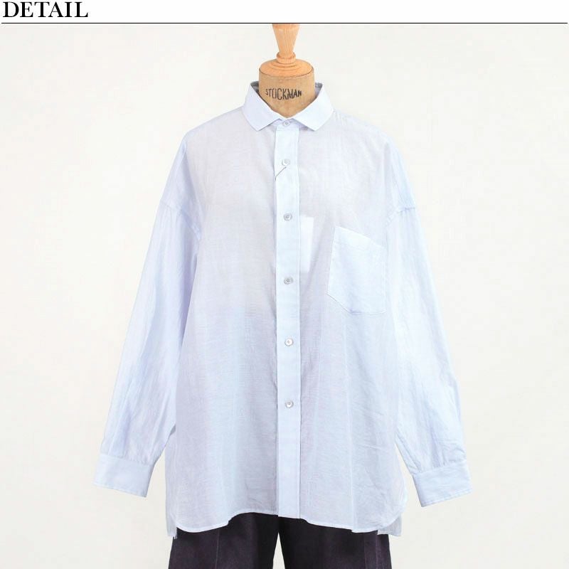 TICCA ティッカ コットンシルクスクエアBIGシャツ UNI TBFS-113 | jolisac