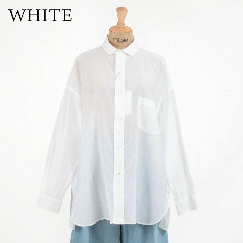 TICCA ティッカ コットンシルクスクエアBIGシャツ UNI TBFS-113 | jolisac