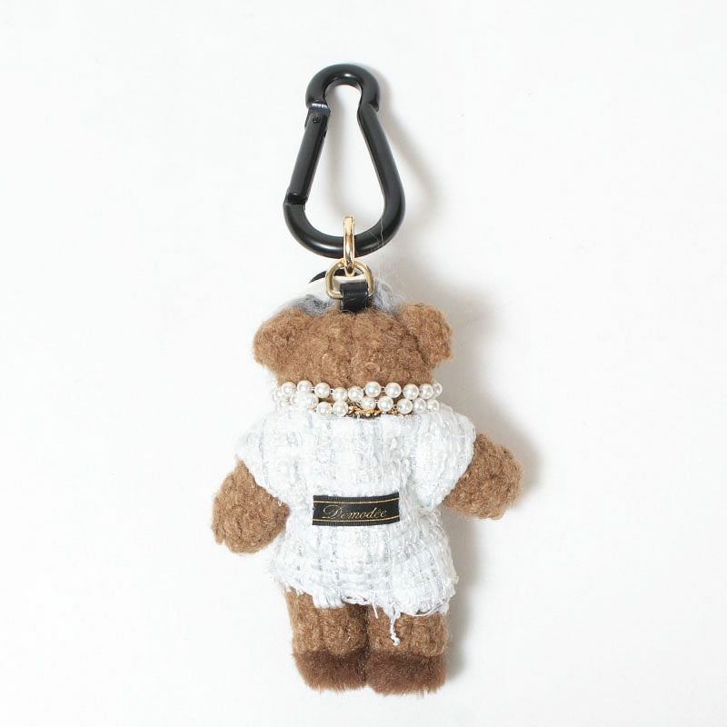 オンライン限定】DEMODEE バッグチャーム 偉人に扮したBEARチャーム