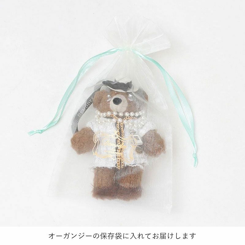 オンライン限定】DEMODEE バッグチャーム 偉人に扮したBEARチャーム