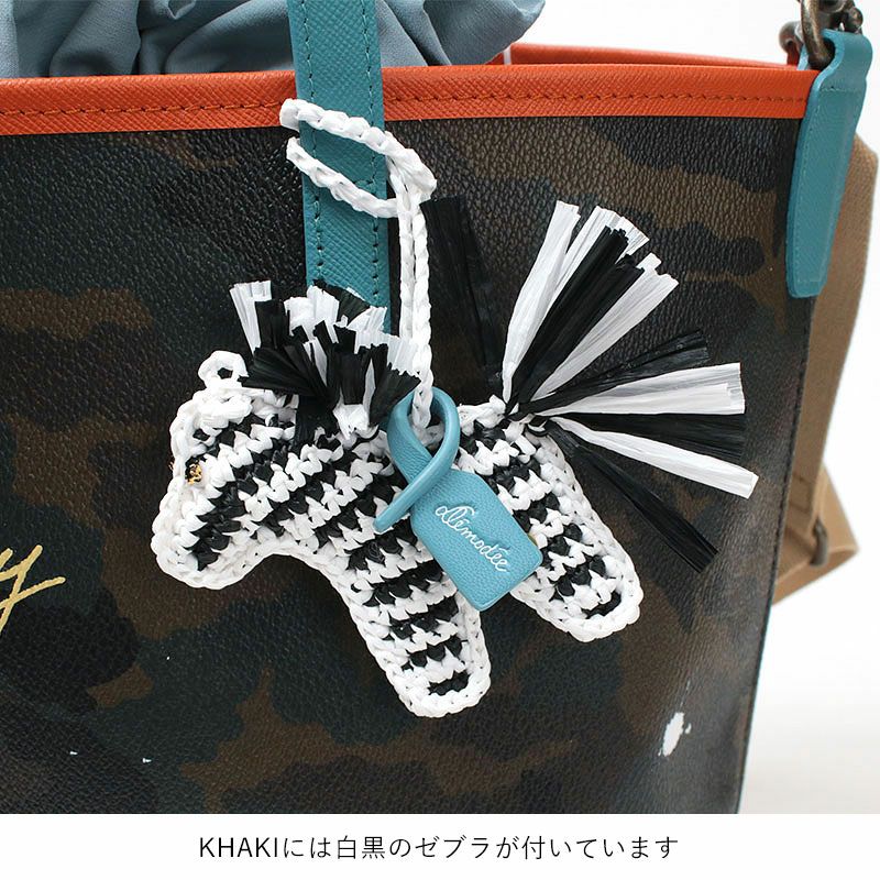 DEMODEE バッグ GENTIL BANDITコラボバッグ チャーム付き | jolisac