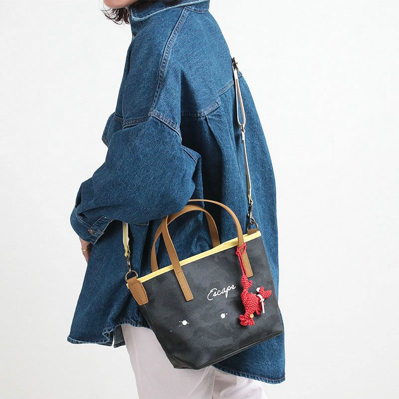 DEMODEE バッグ GENTIL BANDITコラボバッグ チャーム付き | jolisac