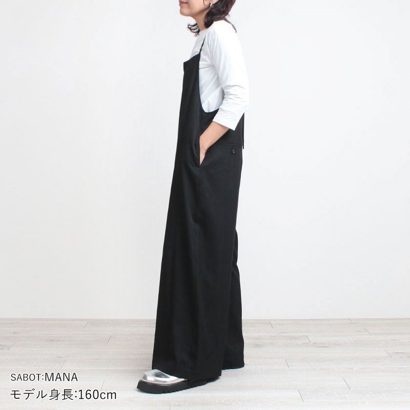 SACRA サクラ CELL/NY TWILL TUMBLER サロペット 126108051 size38