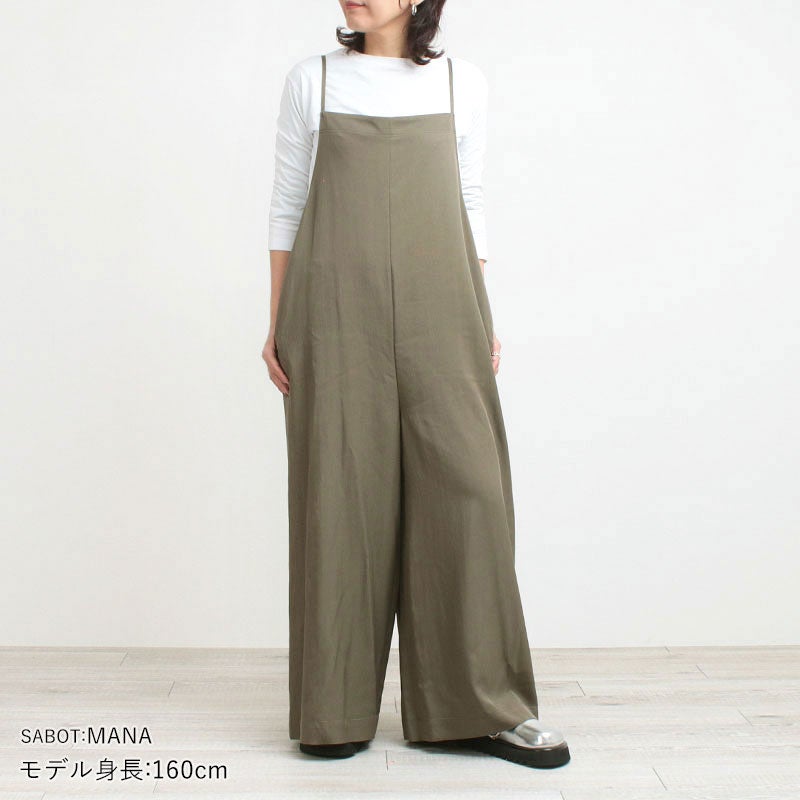 SACRA サクラ CELL/NY TWILL TUMBLER サロペット 126108051 size38