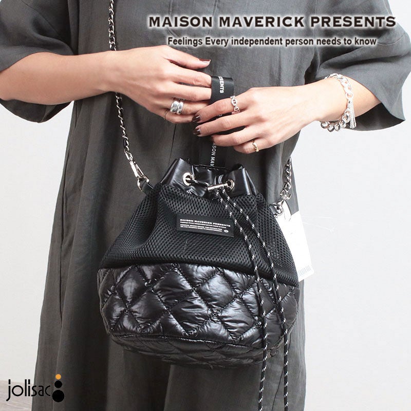 メゾンマヴェリック 巾着バッグ MC9020 MAISON MAVERICK PRESENTS