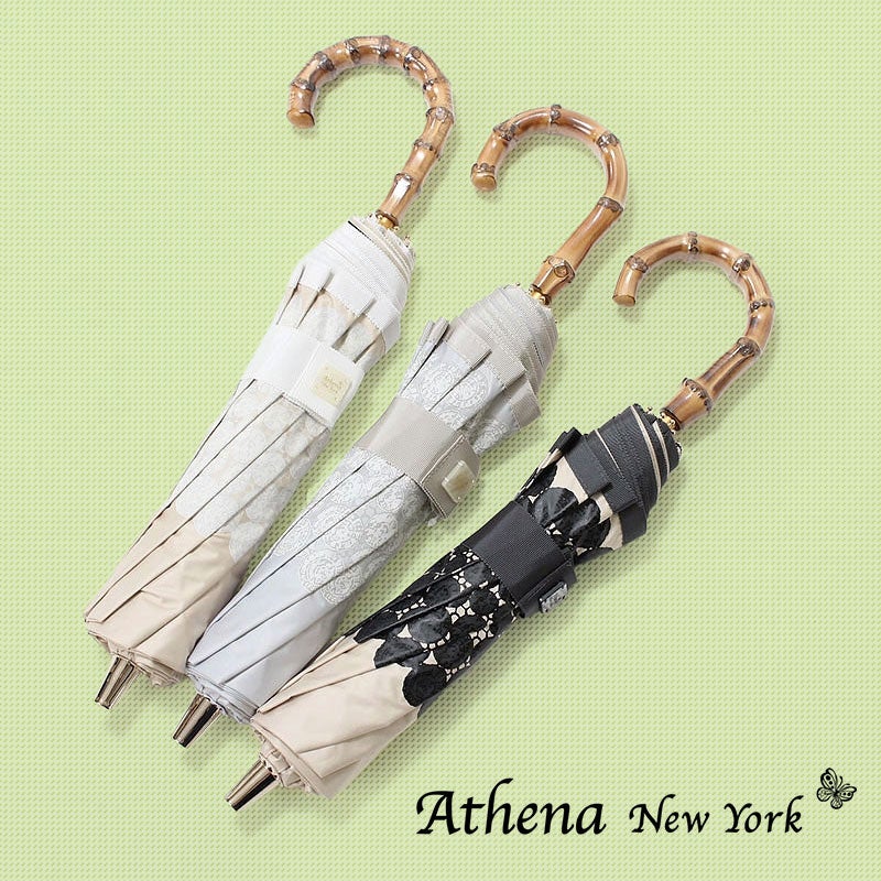 ATHENA NEW YORK アシーナニューヨーク 折りたたみ傘 晴雨兼用
