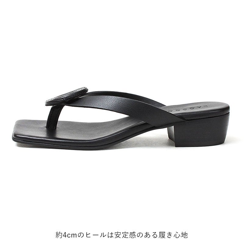 LAOCOONTE ラオコンテ トングサンダル 4cmヒール KYOTO SOFIA | jolisac
