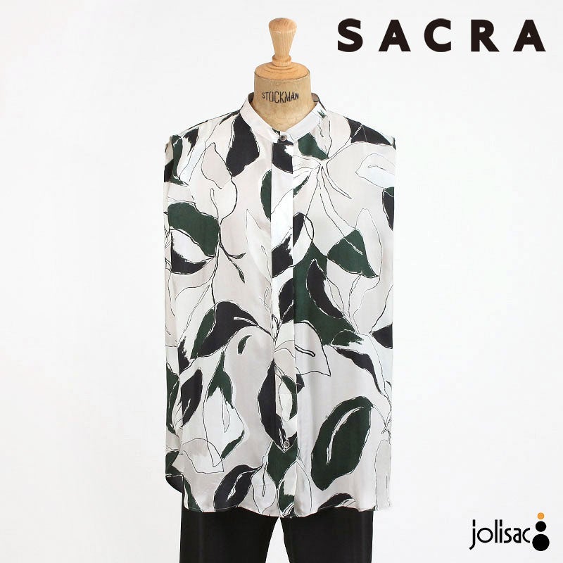 サクラ SACRA トップス SACRA サクラ ラスティック リネン トップ レディース RUSTIC LINEN