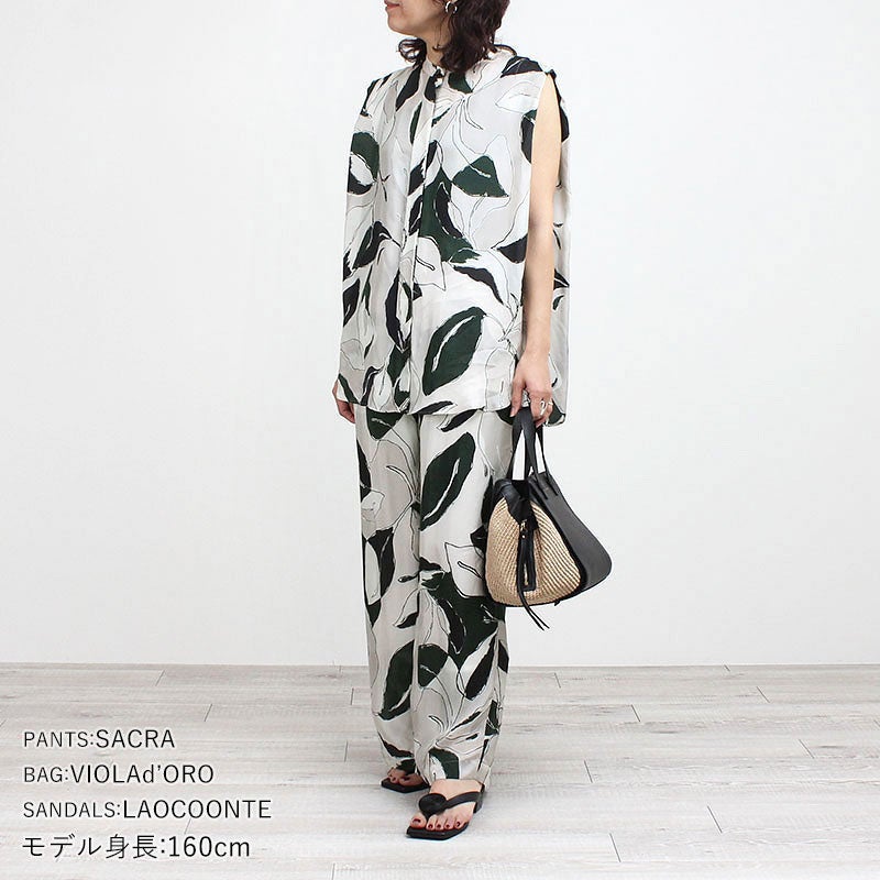 SACRA サクラ MODERN LEAVES TOP 126213071 | jolisac