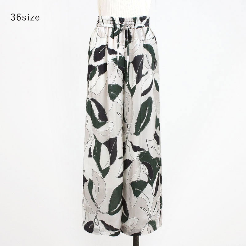SACRA サクラ MODERN LEAVES PANTS 126213112 | jolisac