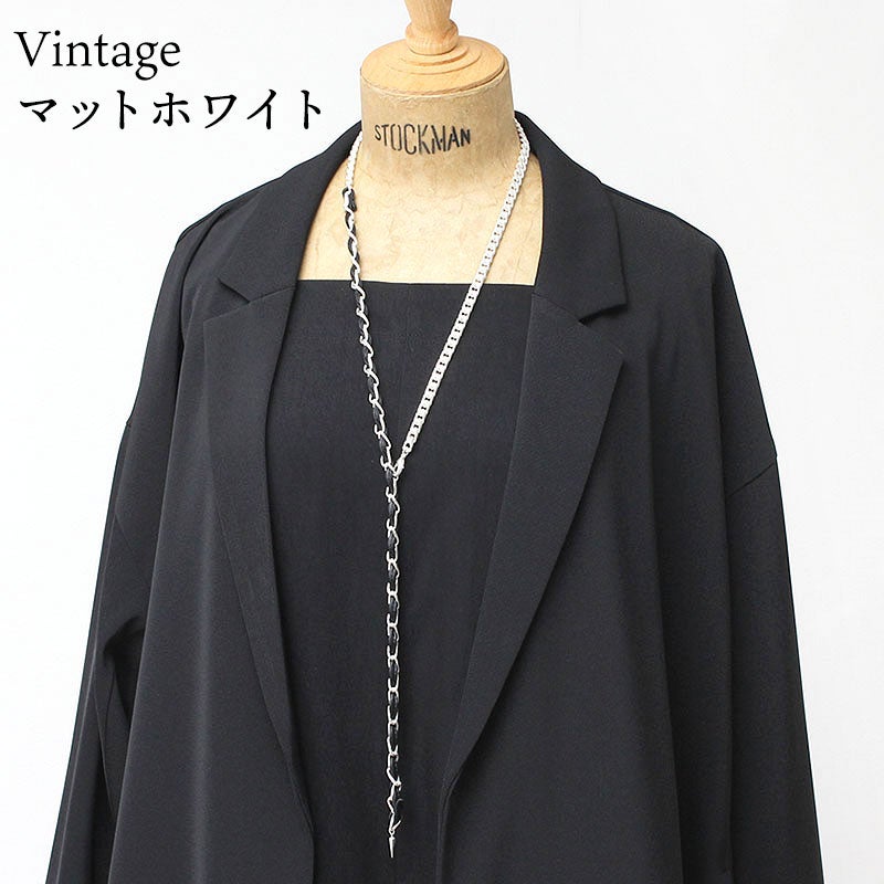 M.U.L. エムユーエルレザーラリエットネックレス MULA-173 【クーポン